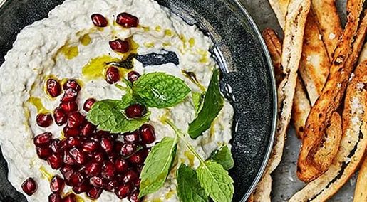 Baba ghanouj - auberginröra