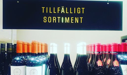 Tillfälligt sortiment 17 aug Systembolaget - vita & mousserande viner