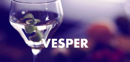 Populära vodkadrinkar The Vesper