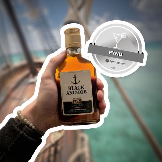 Litet format, stor smak - Black Anchor Premium Rum