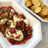 Burrata med jordgubbar och pistage