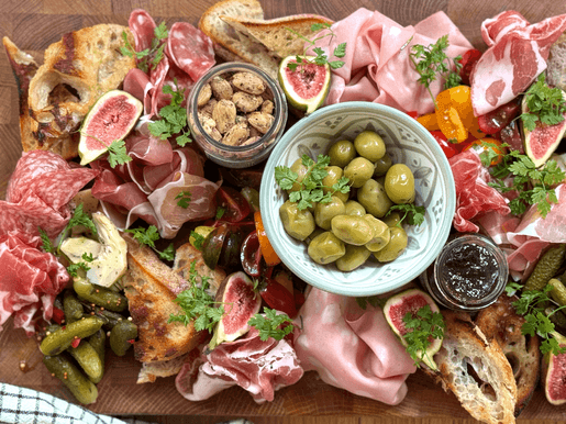Italiensk charkbricka