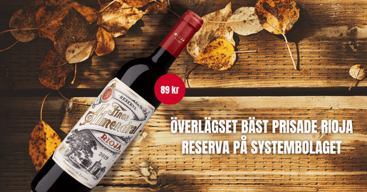 Riojas bäst prisade Rioja Reserva nu på Systembolaget