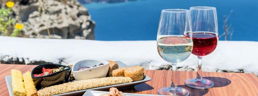 Santorini - en av världens äldsta vingårdar