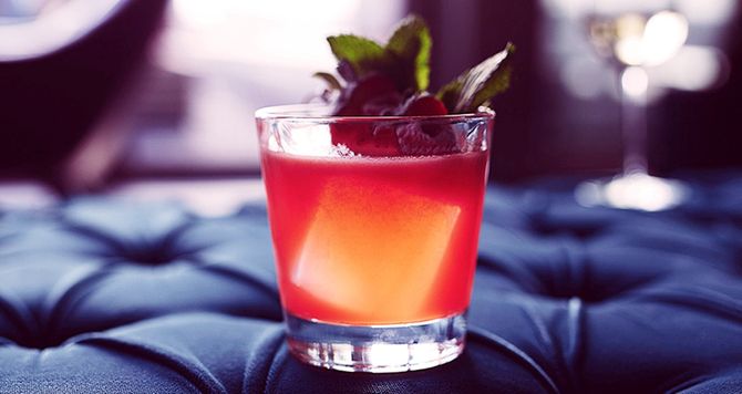 Populära vodkadrinkar Cocktail Purity Berry