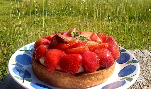 Vin till tårta och bär en hel sommarvecka