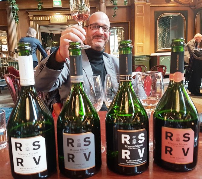 Champagne Mumm RSRV med chefsvinmakare Didier Mariotti