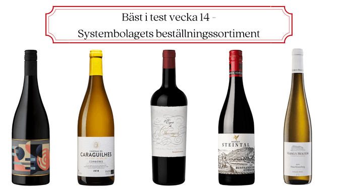 Bäst i test vecka 14 - Systembolagets beställningssortiment