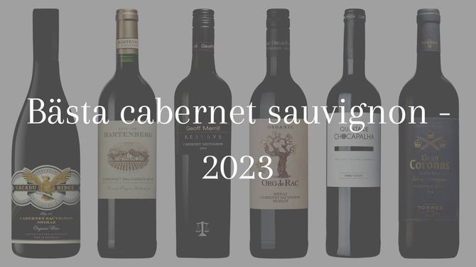 Bästa cabernet sauvignon - topplista 2023