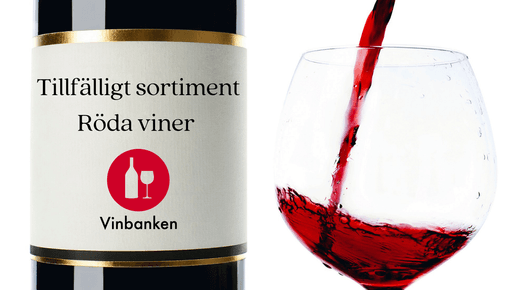 Tillfälligt sortiment röda viner - 28 januari