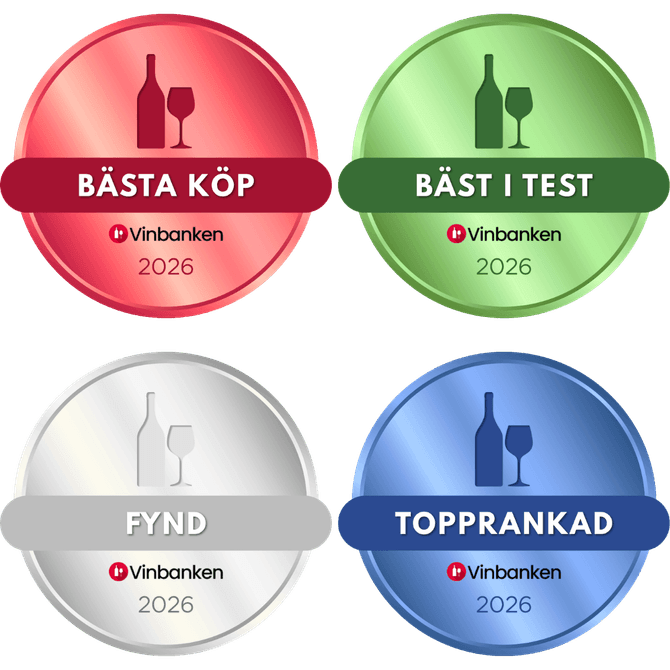 Medaljer-vinbanken